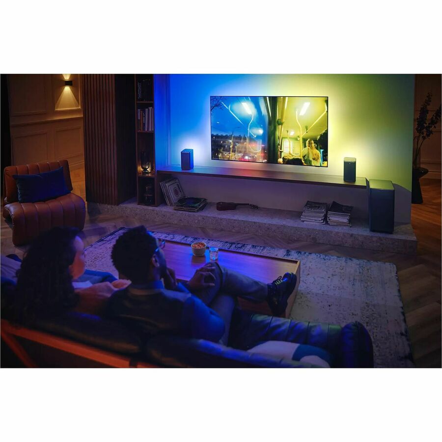 Philips Fidelio TAFS1 Bluetooth Speaker System - 60 W RMS - Alexa, Google Assistant, Siri Supported - Black