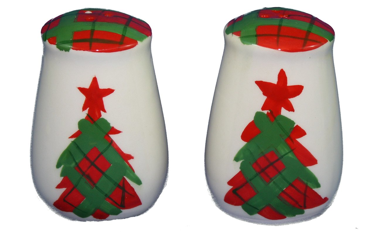 Plaid Salt and Pepper