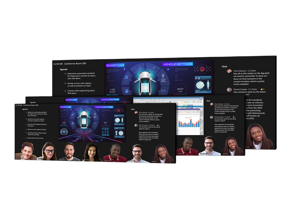 Planar UC Complete - LED video wall - Direct View LED - conference - 3840 x 1440 153 - HDR - TAA Compliant" 998-3241-00