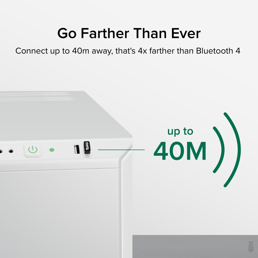 Plugable USB Bluetooth Adapter for PC, Bluetooth 5.0 Dongle, Compatible with Windows USB-BT5