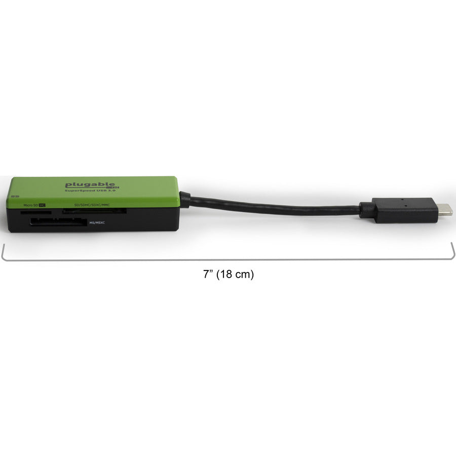 Plugable Usb C Sd Card Reader - Usb C Card Reader For Sd, Micro Sd, Mmc, Or Ms Cards