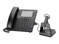 Poly Voyager 4245 Office Headset - Mono - Wireless - Bluetooth - 328 ft - 20 Hz - 20 kHz -