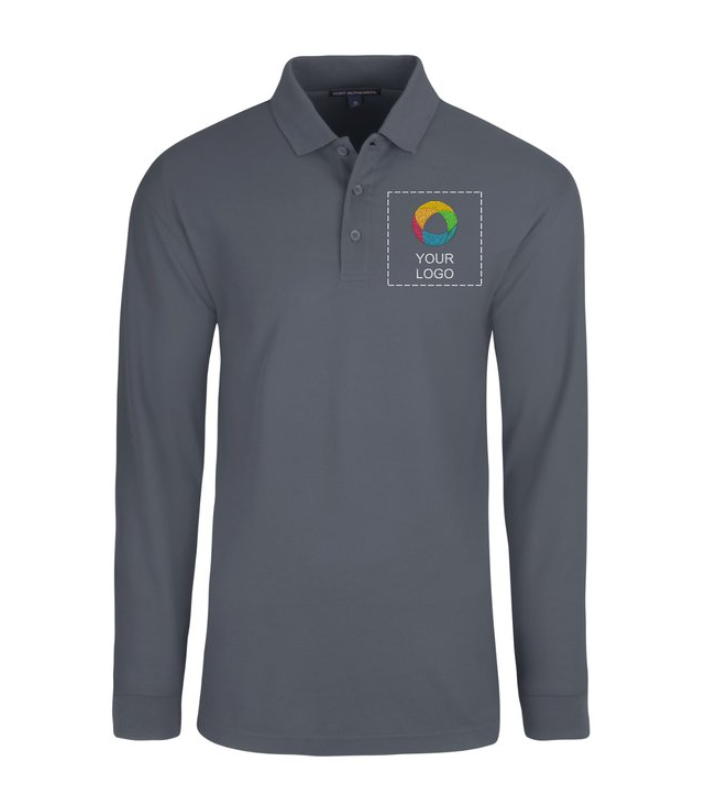 Port Authority® Long Sleeve Core Classic Pique Polo – Timeless Comfort, All-Day Style