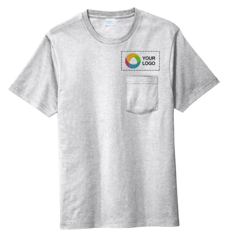 Port & Company® Bouncer Pocket Tee - Classic Comfort with Handy Storage