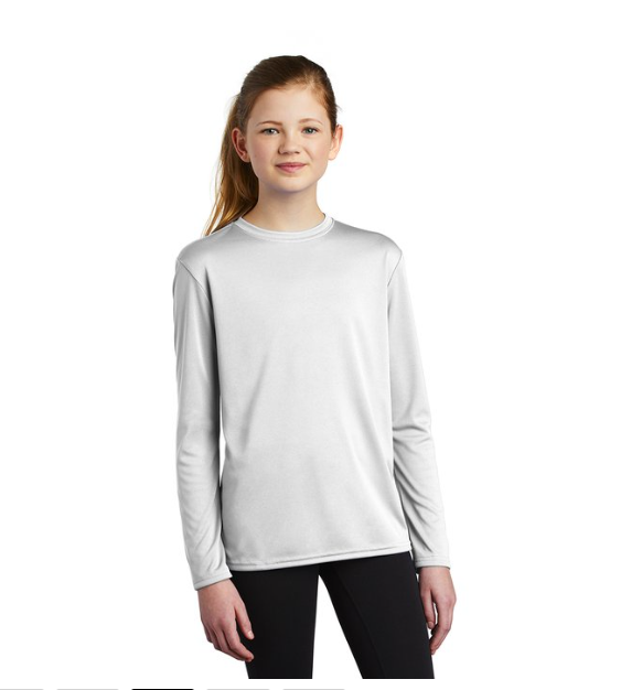 Port & Company® Youth Long Sleeve Performance Tee – Built for Play, Ready for Anything