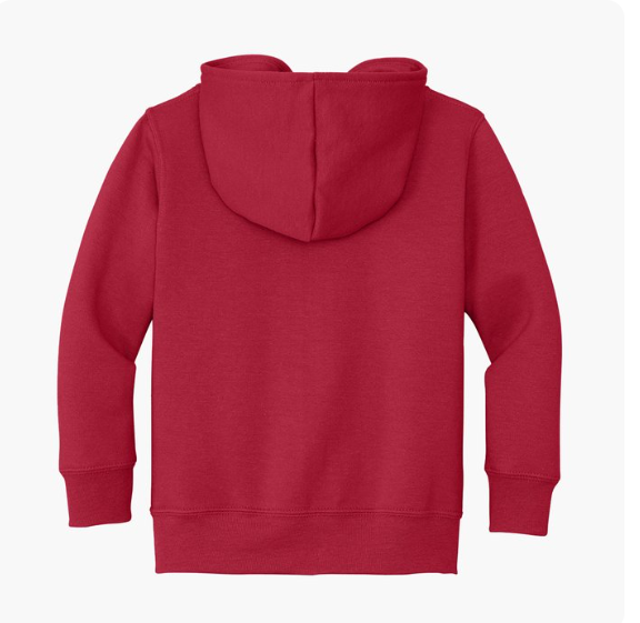 Precious Cargo® Toddler Core Fleece Full-Zip Hooded Sweatshirt – Easy-On Comfort, Perfect for Tiny Explorers