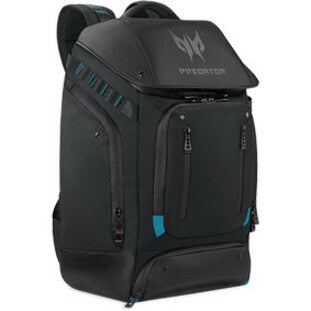 Predator Carrying Case (Backpack) For 17" Notebook - Teal, Black