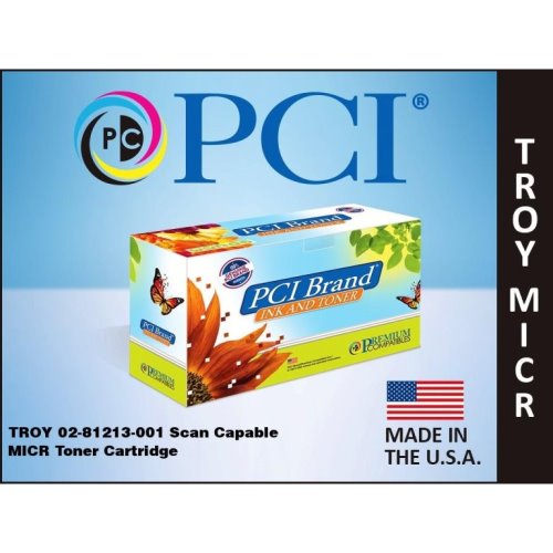 Premium Compatibles 0281213001-PCI MICR Laser Toner Cartridge - Alternative for Troy 02-81213-001, 0281213001, 02-81213-001, 281213001, 02-81213-001-M, 0281213001-M - 1 / Pack