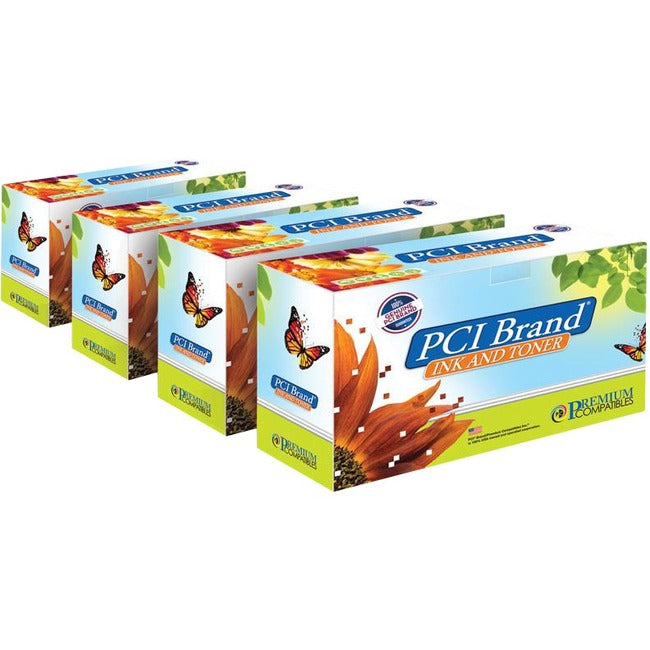 Premium Compatibles Laser Toner Cartridge - Alternative for Dell 5110CN - Black, Magenta, Cyan, Yellow - 4 / Pack DELL5110CN-4PK