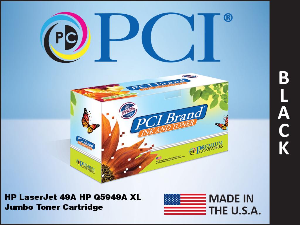 Premium Compatibles Toner Cartridge - Alternative for HP Q5949A - Black - TAA Compliant Q5949A-MAX-PCI