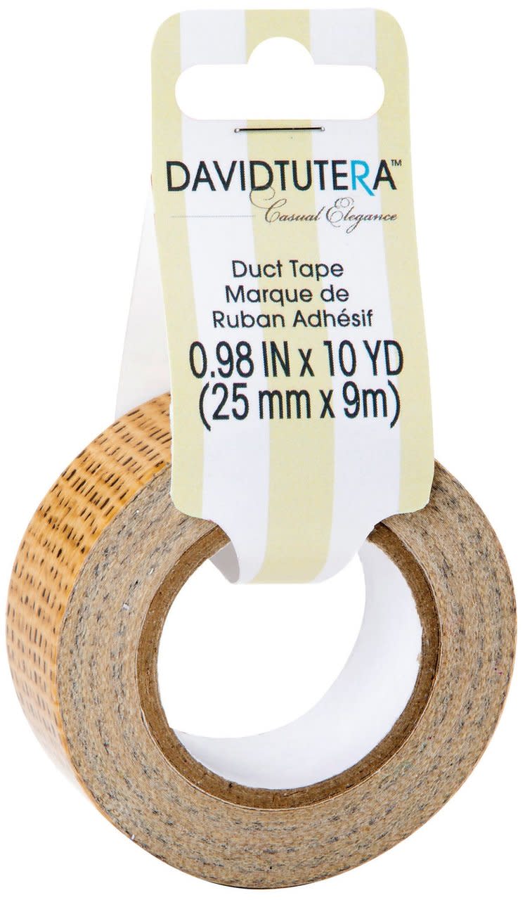 Printed Duct Tape - Burlap .98" X 10Yd