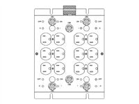 Pulizzi Basic 12-Outlet PDU 4.99kW Power Distribution Unit | TecISoft PW105BA0U412