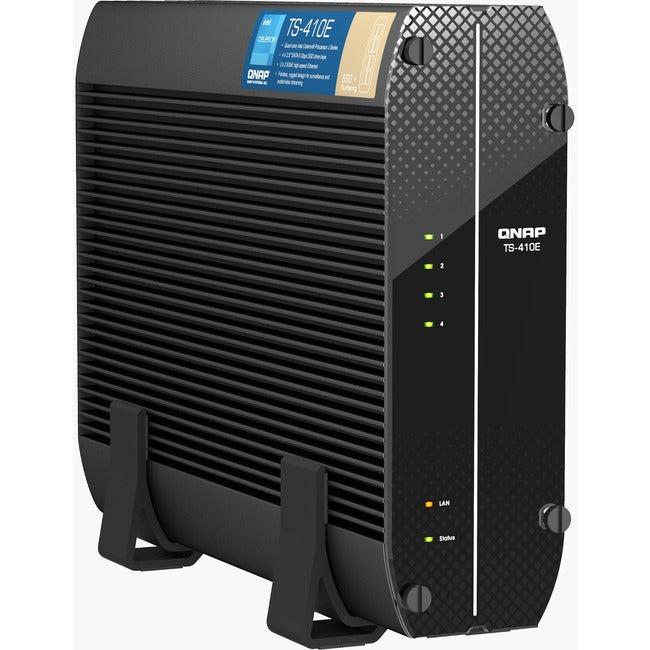 Qnap Ts-410E 4-Bay Fanless Desktop Nas. Intel Cele