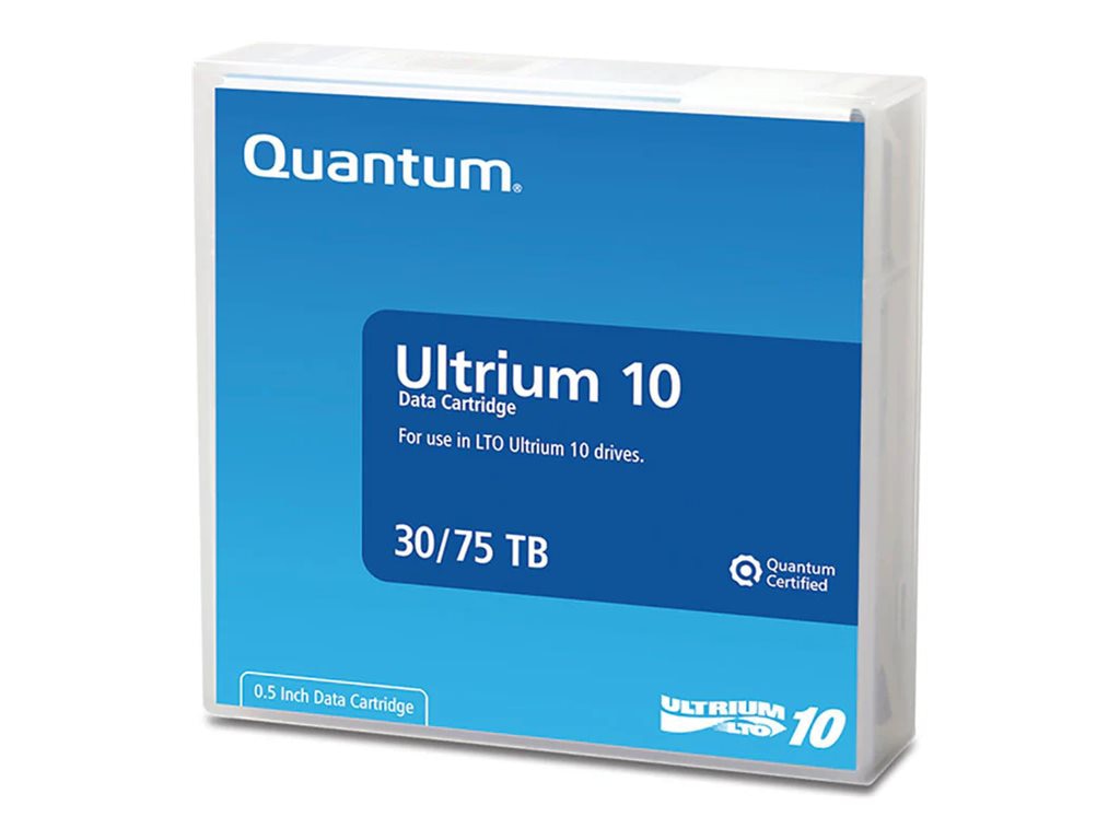 Quantum LTO-10 Ultrium MR-L10MQN-01 Tape Cartridge 30TB Native Storage for Enterprise Backup