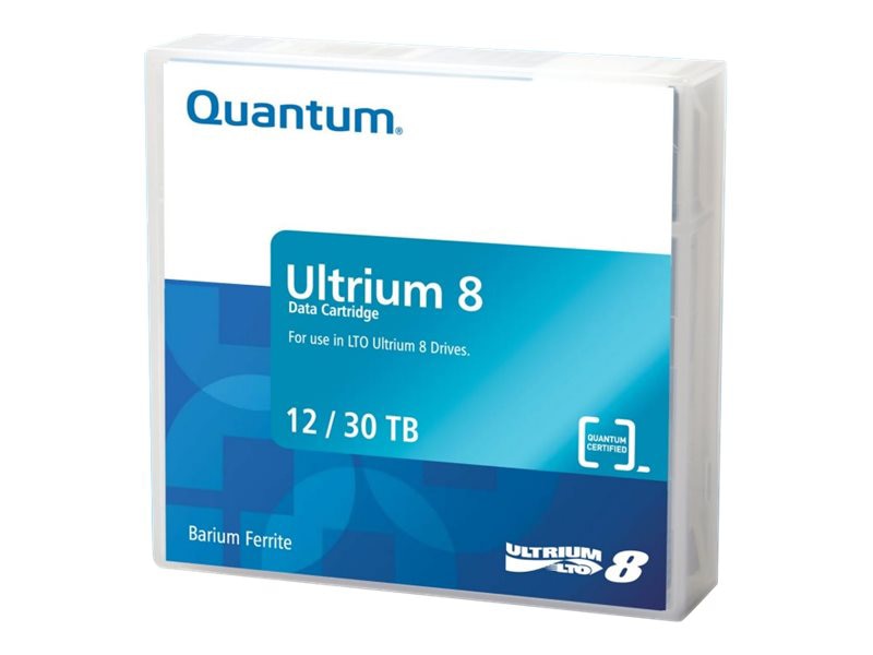 Quantum LTO-8 Ultrium-8 Tape MR-L8MQN-BC 12TB Native Backup