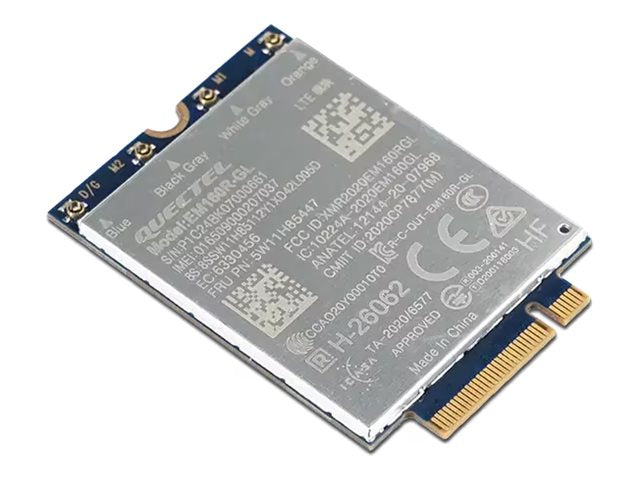 Quectel EM160R-GL - Wireless cellular modem - 4G LTE Advanced - M.2 Card 4XC1Q24436