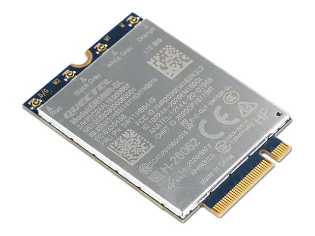 Quectel EM160R-GL - Wireless cellular modem - 4G LTE Advanced - M.2 Card 4XC1Q24437