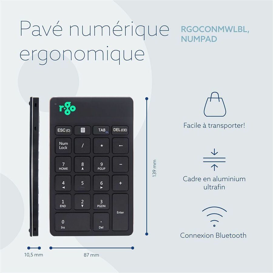 R-Go Keyboard Rgoconmwlbl