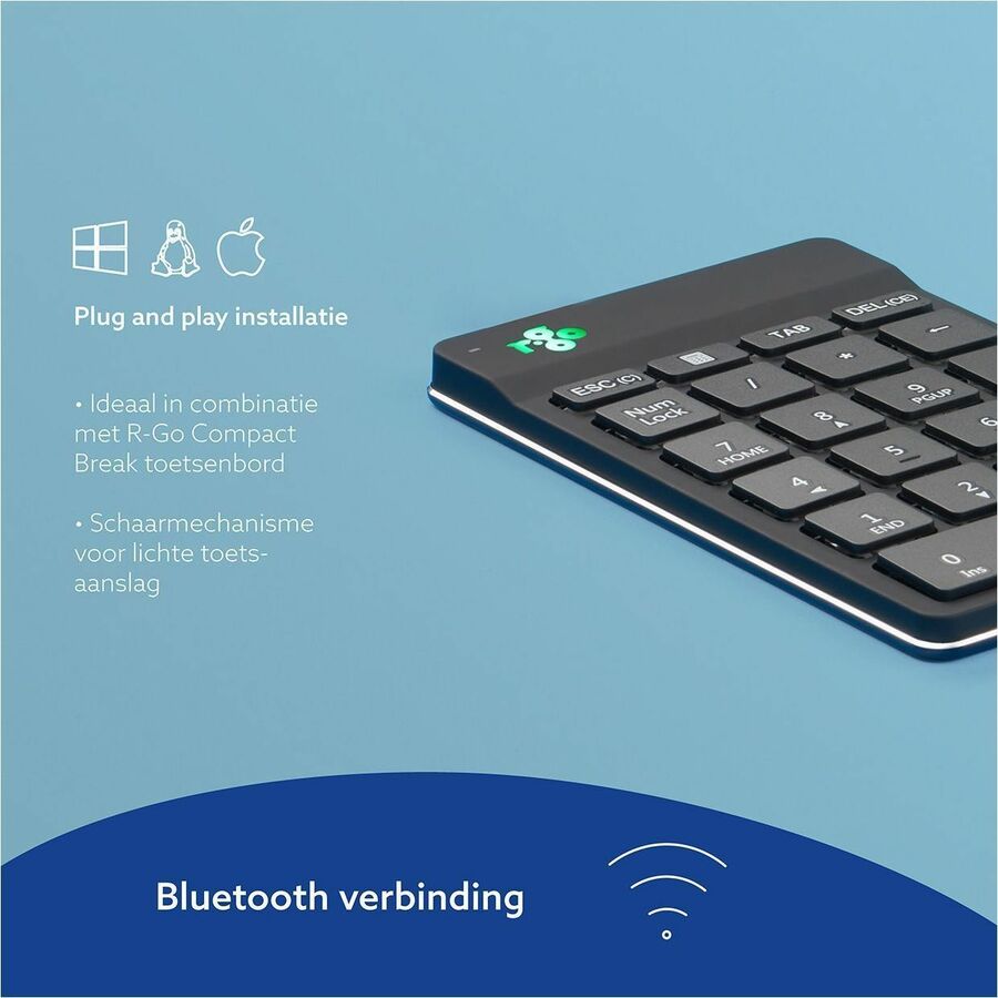 R-Go Keyboard Rgoconmwlbl