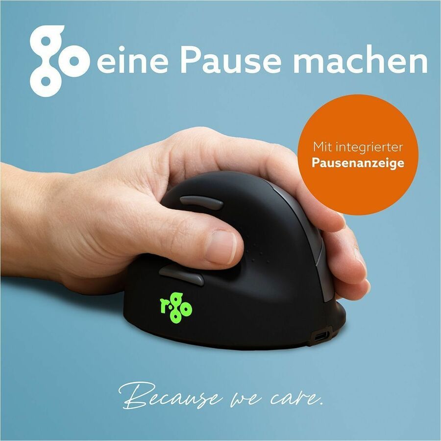 R-Go ergonomic mouse, HE Break RGOHELELAWL