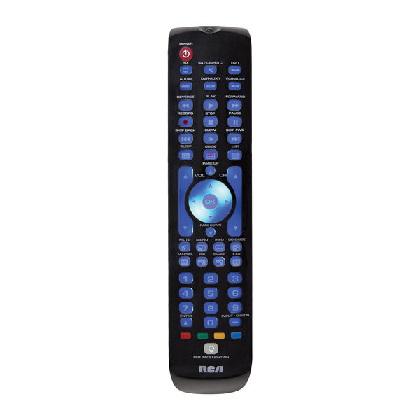 RCA RCRN06GBEV 6-Device Green Backlit Universal Remote
