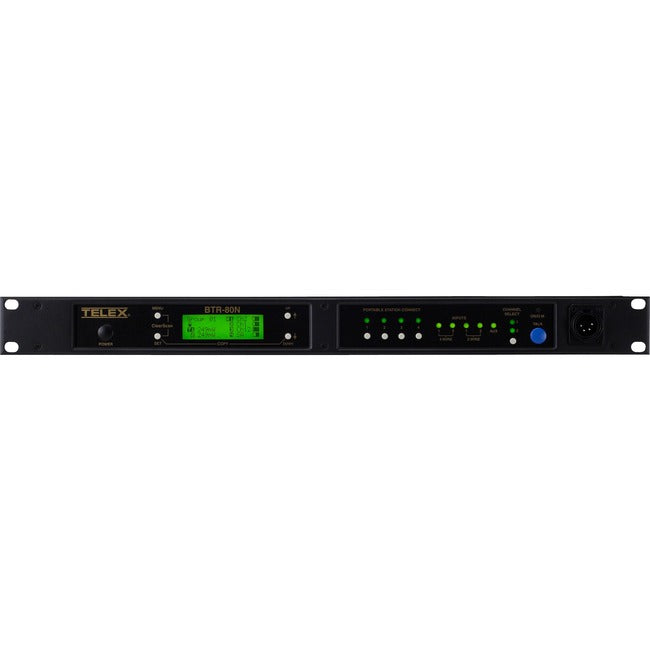 RTS Narrow Band UHF Two-Channel Wireless Synthesized Base Station BTR-80N-FDR5