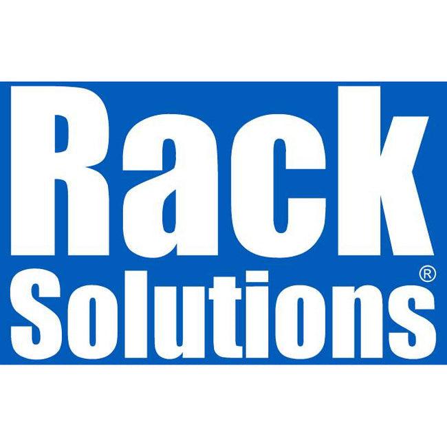 Rack Solutions 1U 2Post Vented Cantilever Shelf 7in (D) - Flanged Up 1USHL-022HALF-7UV