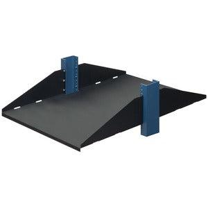 Rack Solutions 3U 2Post Center Mount Solid Shelf 29in (D) - Flanged Down 3USHL-022FULL-29DS