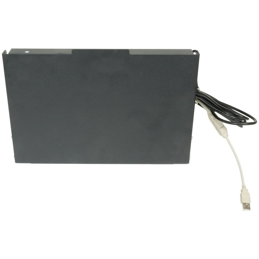 Rack Solutions Wall Mount For Keyboard, Kvm Switch - Black - Taa Compliant