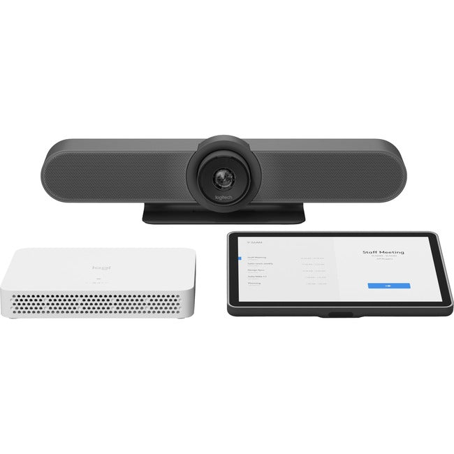 Rally Bar Mini + Tap Ip Graphite Appliance Bundle For Small Video Meeting Rooms