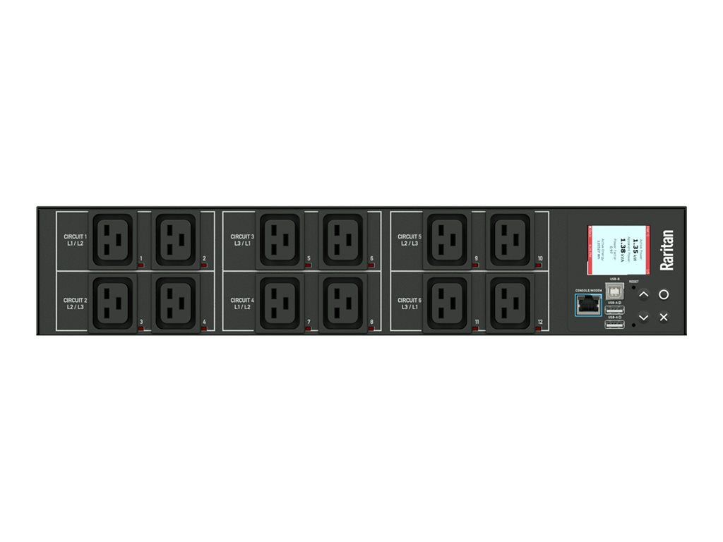 Raritan Dominion PX PX3-5325R-V2K1 - Power distribution unit (rack-mountable) - AC 208 V - 17300 VA - 3-phase delta -