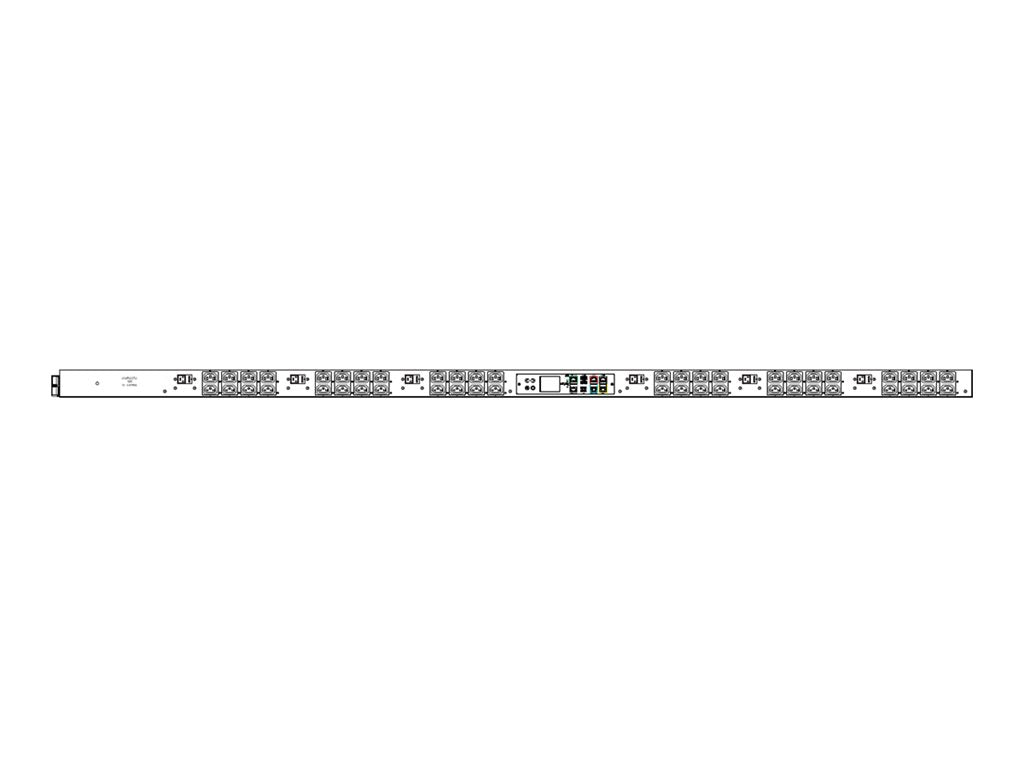 Raritan PX intelligent PX3-5696V-M17V2 - Power distribution unit (rack-mountable) - AC 208 V - 17300 VA - 3-phase 4 Wire