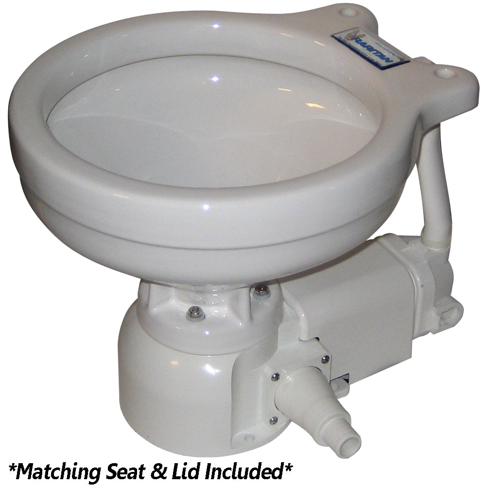 Raritan Sea Era Electric Toilet - Marine Size - Integral Pump - Straight & 90°