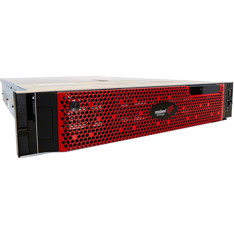 Razberi Enterprise 2U 14-Bay Rackmount Video Recording Server - 144 TB HDD V14D4232144T122S800S