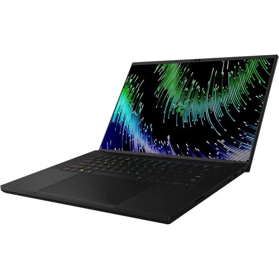 Razer Blade 16 16" Gaming Notebook - WQXGA - 2560 x 1600 - Intel Core i9 13th Gen i9-13950HX Tetracosa-core (24 Core) - 16 GB Total RAM - 1 TB SSD - Black Anodized Aluminum