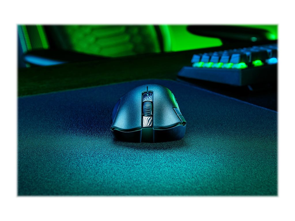 Razer DeathAdder V2 X HyperSpeed - Mouse - ergonomic - right-handed - optical - 7 buttons - wireless - Bluetooth, 2.4