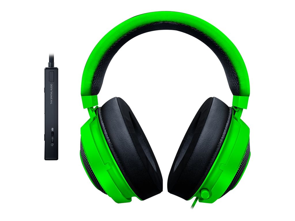 Razer Kraken - Tournament Edition - headset - full size - wired - 3.5 mm jack - noise isolating - black