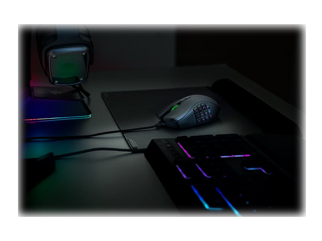 Razer Naga Trinity - Mouse - right-handed - laser - 19 buttons - wired - USB