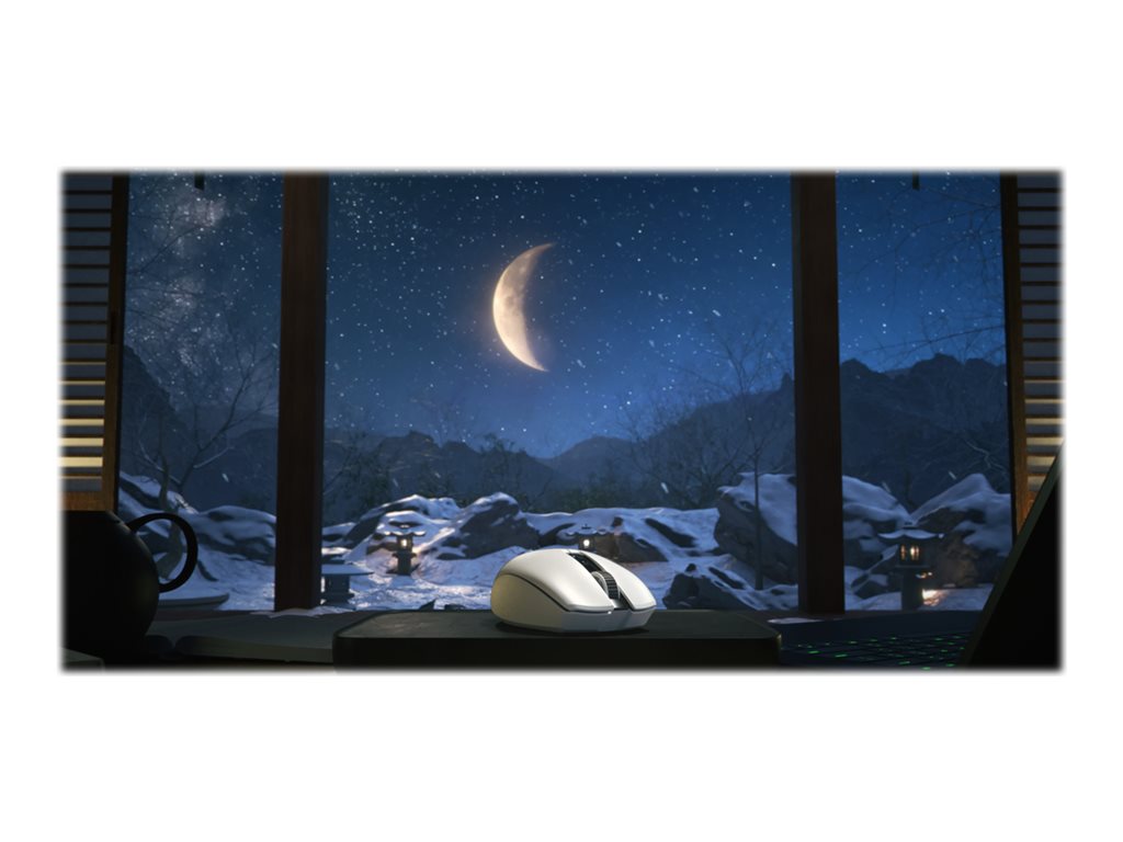 Razer Orochi V2 - Mouse - right-handed - optical - 6 buttons - wireless - Bluetooth, 2.4 GHz - white