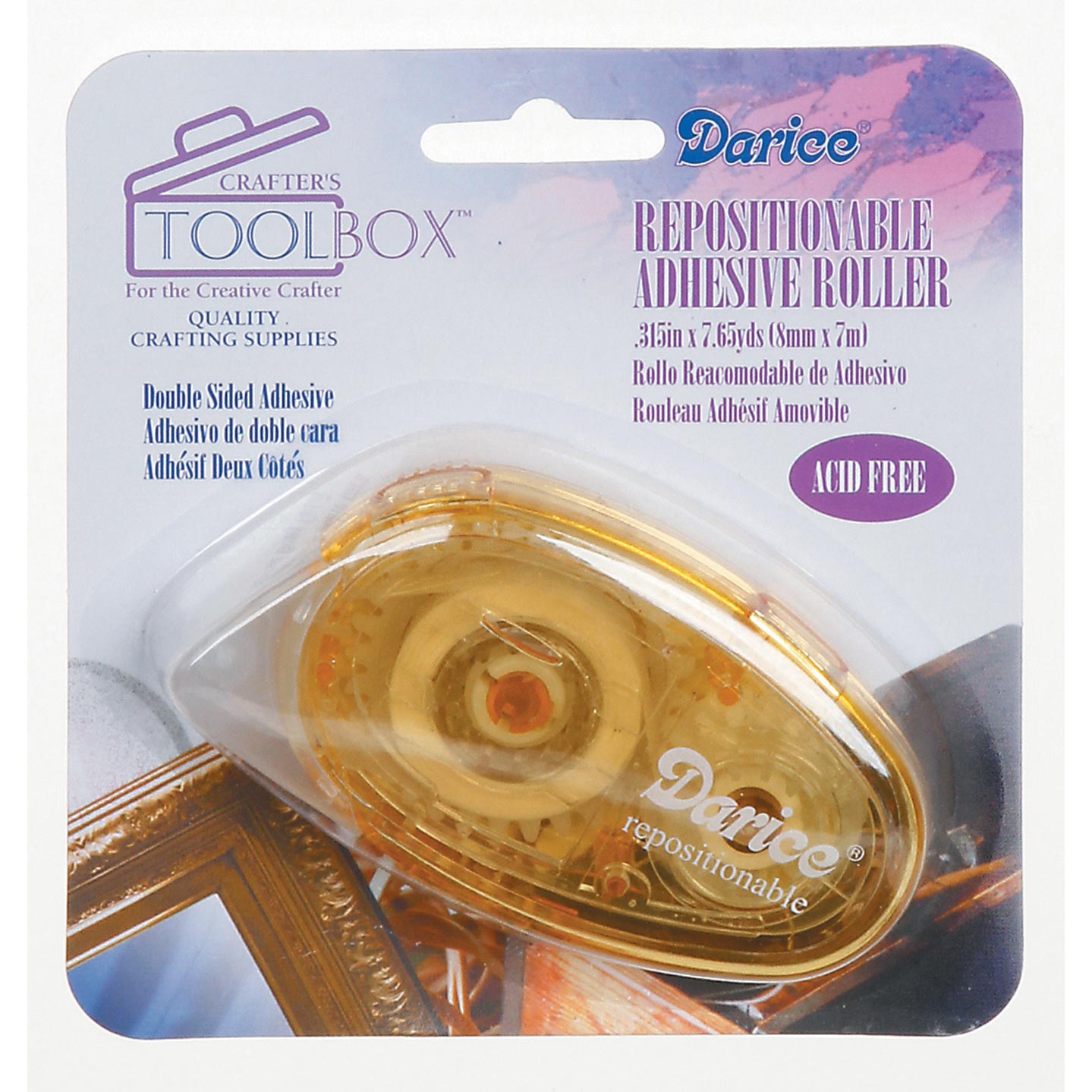 Repositionable Double Sided Tape Dispenser