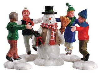 Ring Around The Snowman - 3 Piece Set