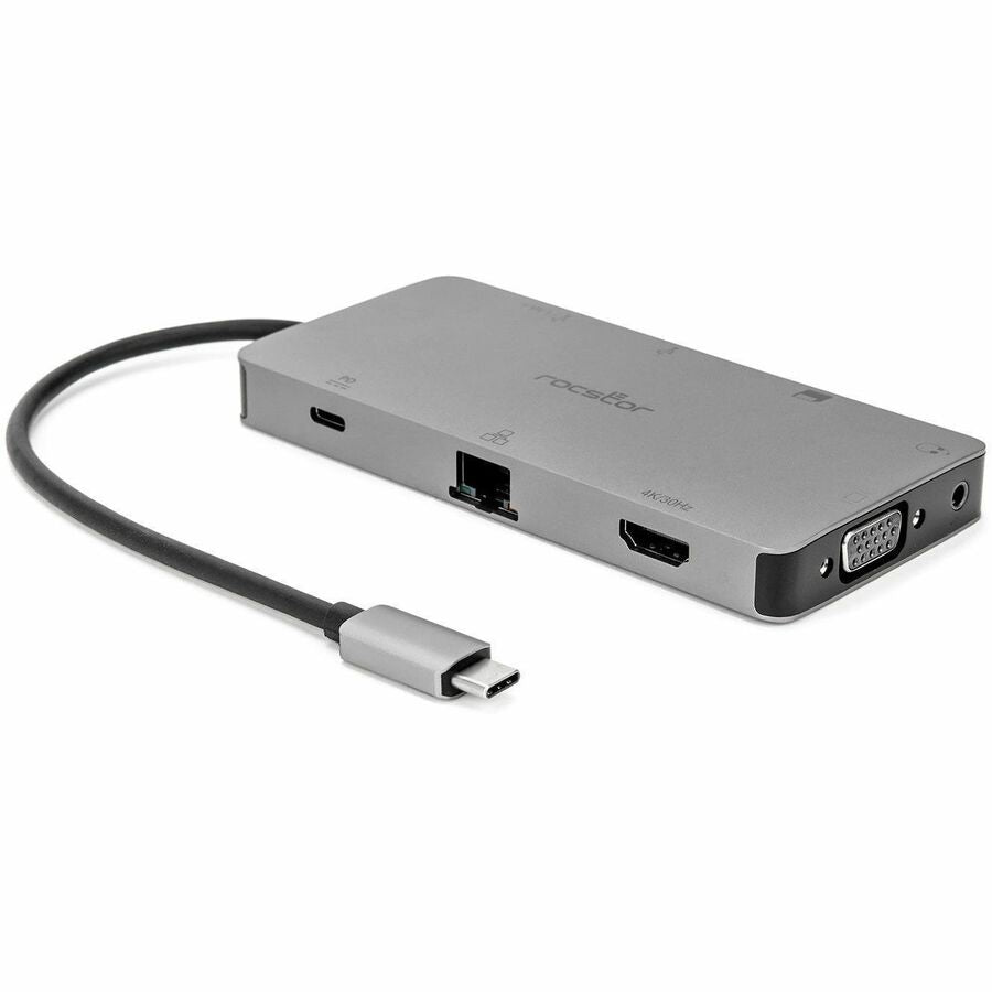Rocstor USB-C Multiport HUB Adapter - 9 Port - Premium USB-C Multiport 9-port HUB -