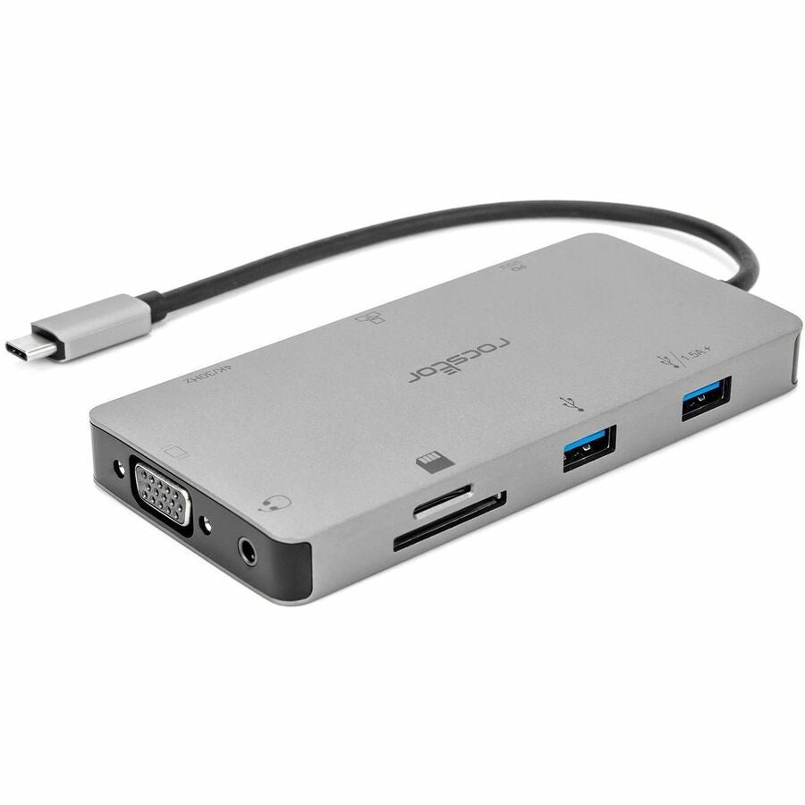 Rocstor USB-C Multiport HUB Adapter - 9 Port - Premium USB-C Multiport 9-port HUB -