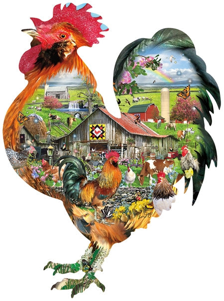 Rule the Roost Shaped Puzzle