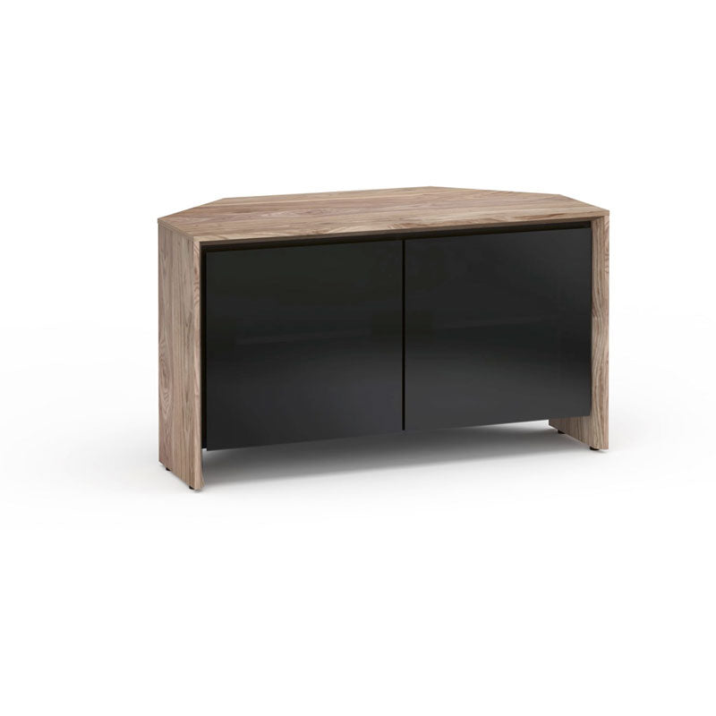 Salamander Barcelona 221 Corner Entertainment Cabinet Natural Walnut
