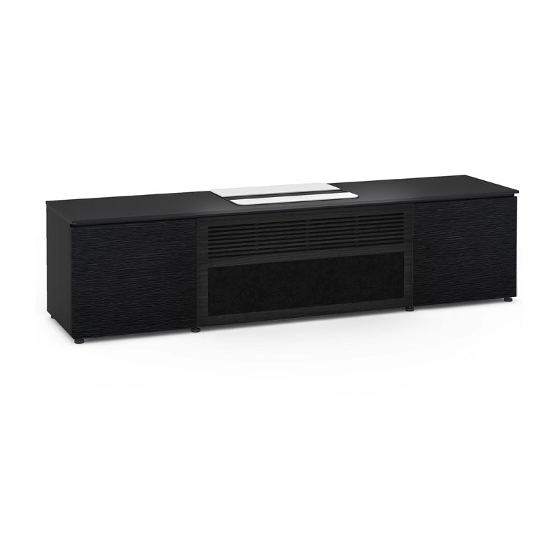 Salamander Chicago 245 Cabinet for Integrated Leica UST Projector – Sleek Black Top Design