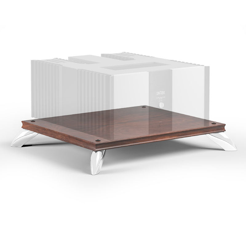 Salamander Synergy Walnut Amplifier Stand – Stable Hi-Fi Platform