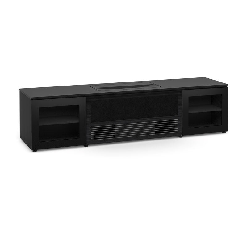 Salamander 245 Oslo Black Glass Cabinet for Epson LS800 Projector Integration