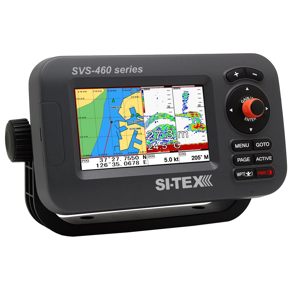 SI-TEX SVS-460CE Chartplotter - 4.3" Color Screen w/Internal & External GPS Antennas