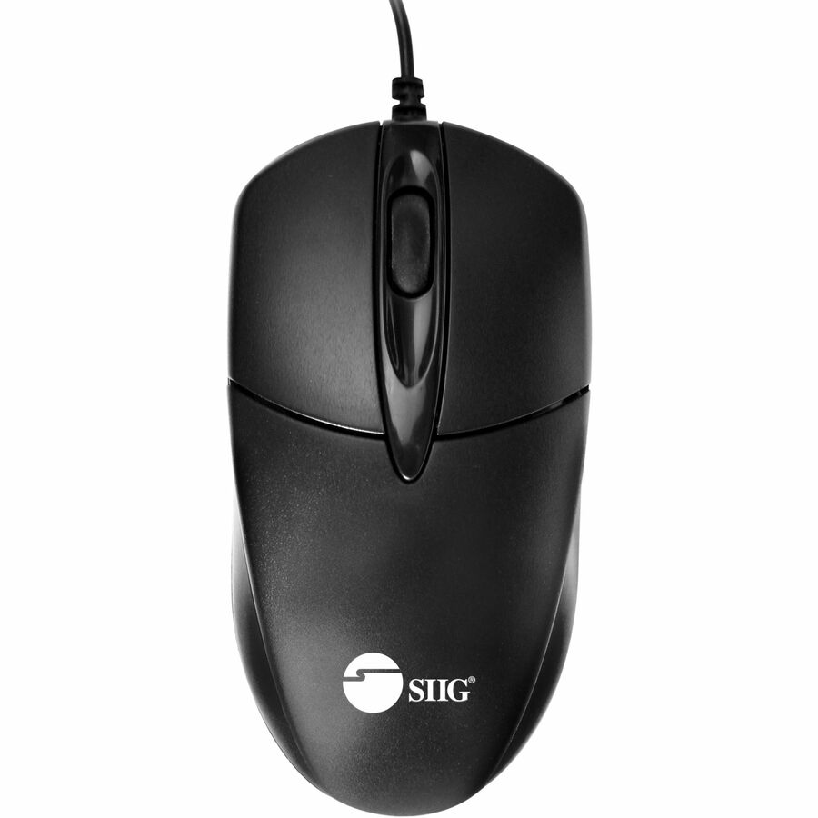 SIIG 3 Buttons USB Optical Mouse - Smooth, precise and affordable USB 3-button optical